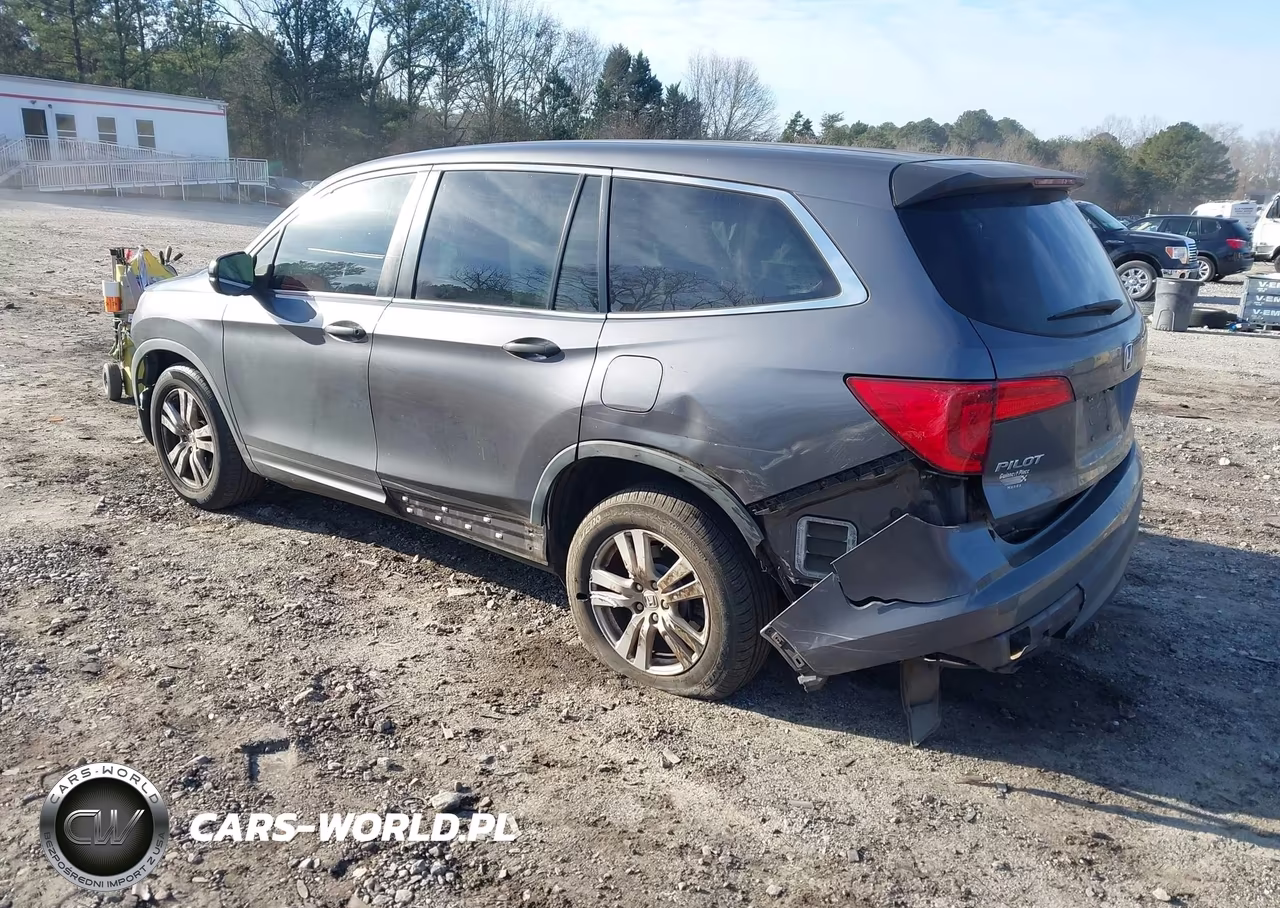 2018 Honda Pilot Lx VIN:5FNYF5H17JB028540 - 3
