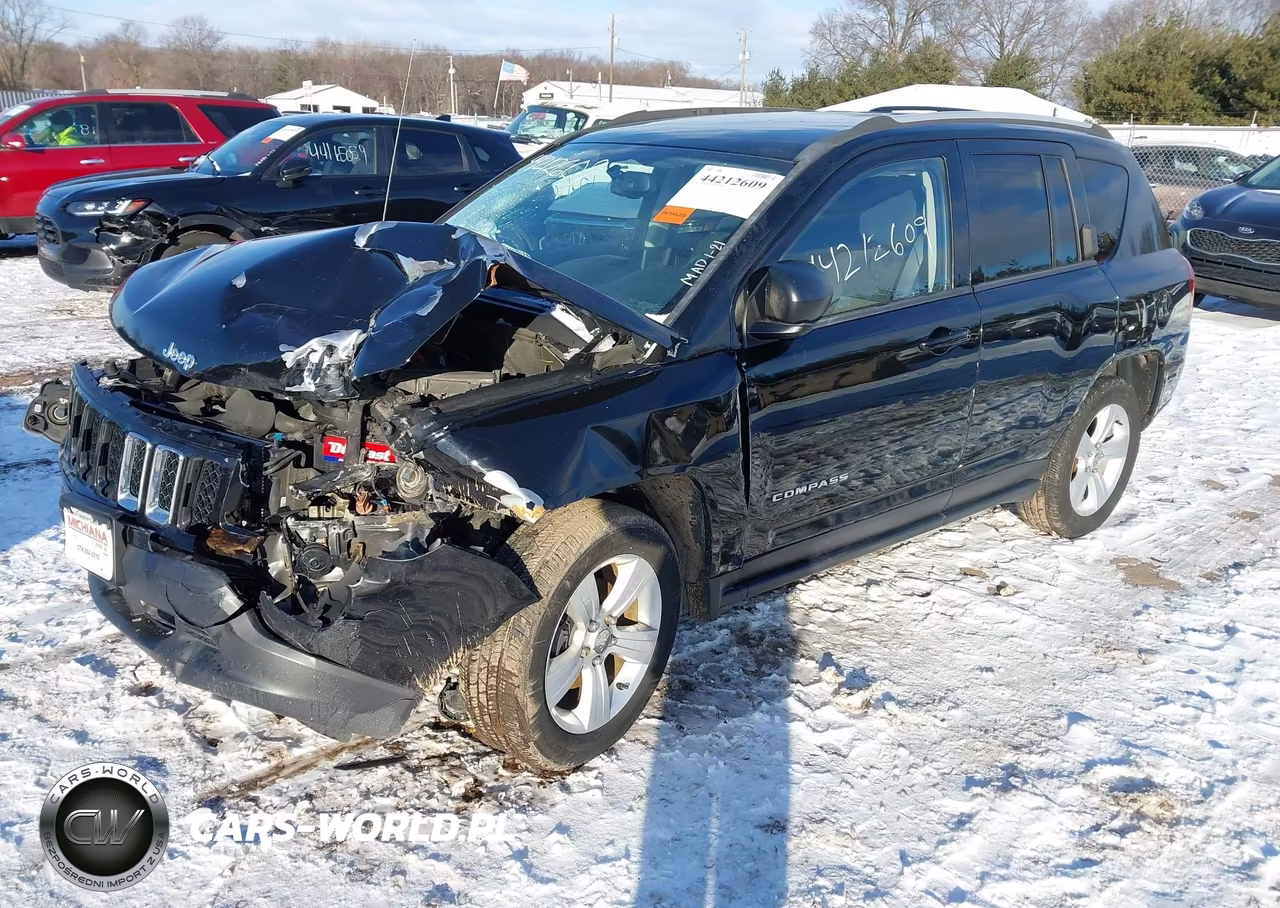 2016 Jeep Compass Sport VIN:1C4NJDBB3GD549638 - 2