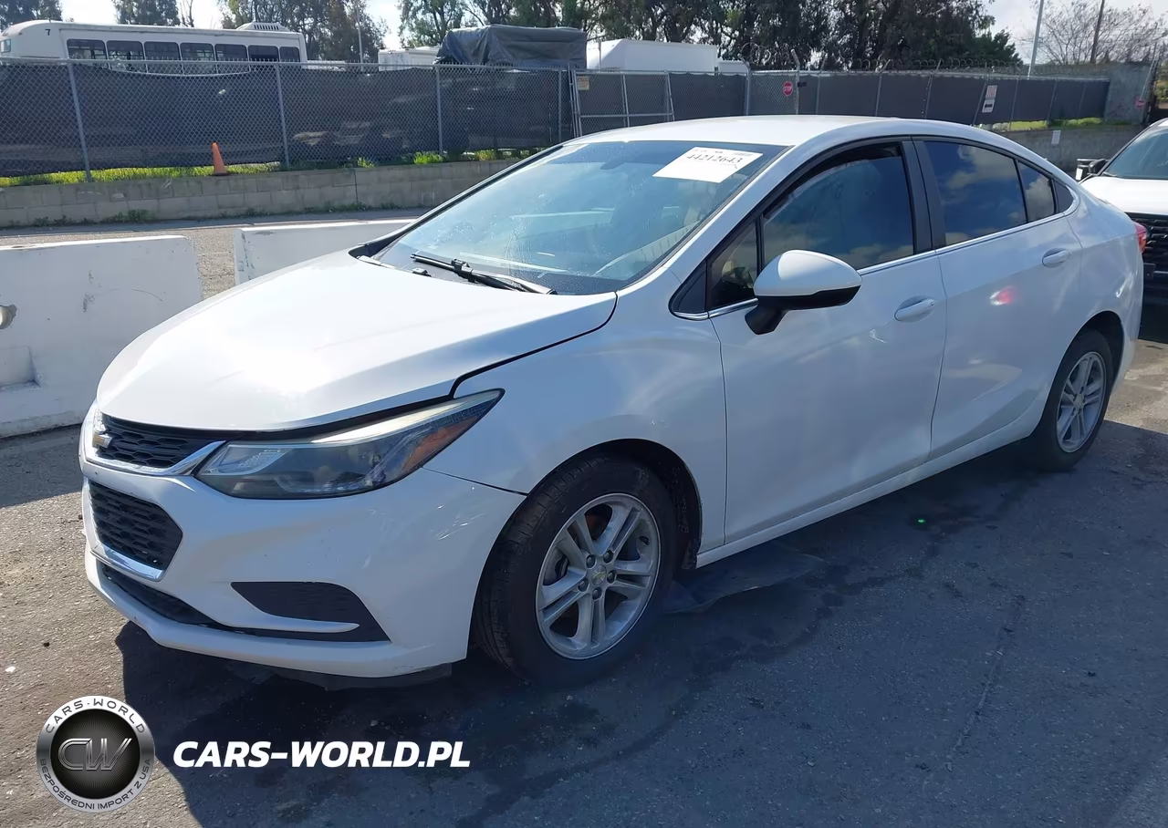 2018 Chevrolet Cruze Lt Auto VIN:1G1BE5SMXJ7221503 - 2