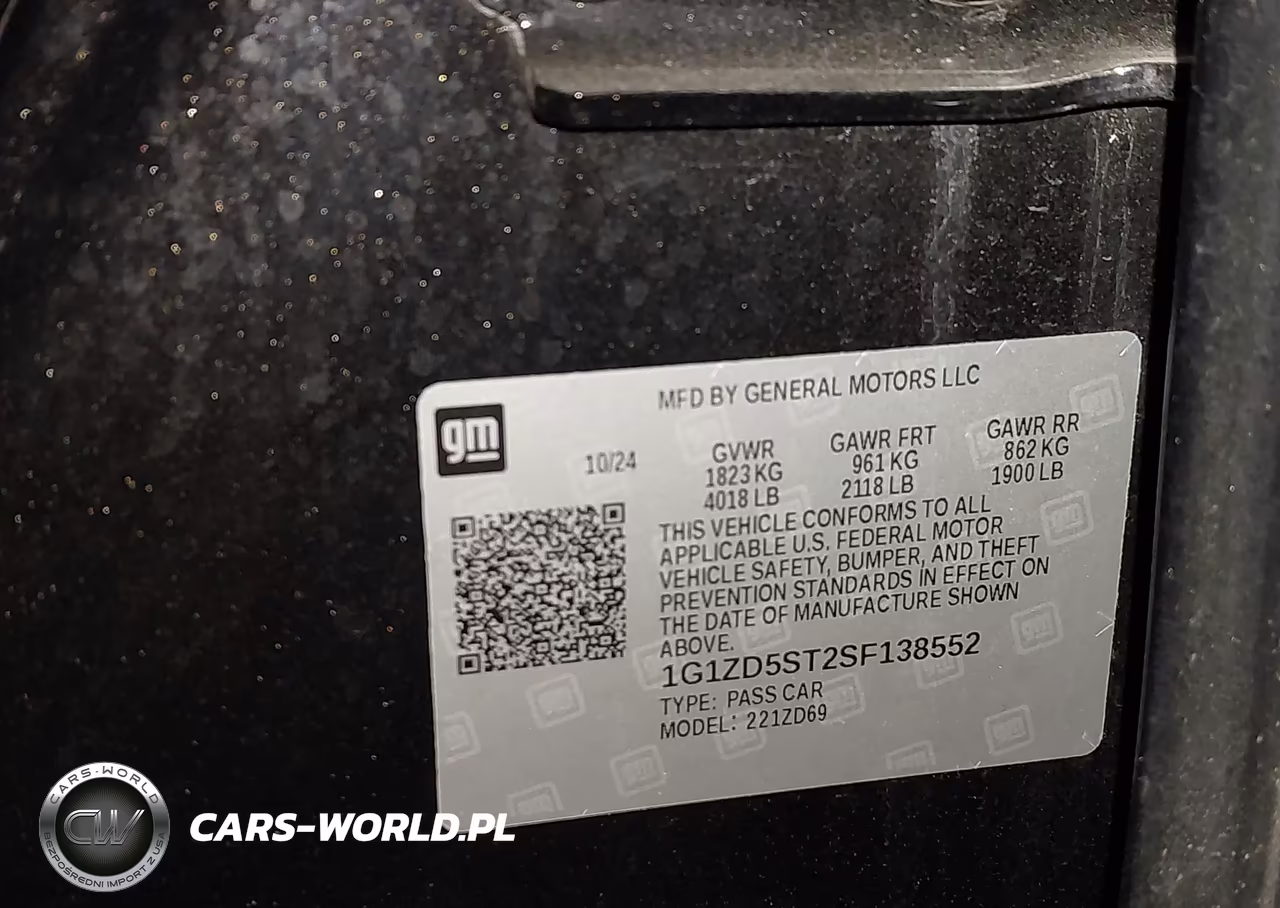 2025 CHEVROLET MALIBU FWD 1LT VIN:1G1ZD5ST2SF138552 - 9