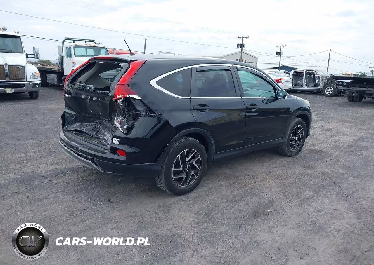 2016 Honda Cr-V Se VIN:2HKRM3H43GH530898 - 4