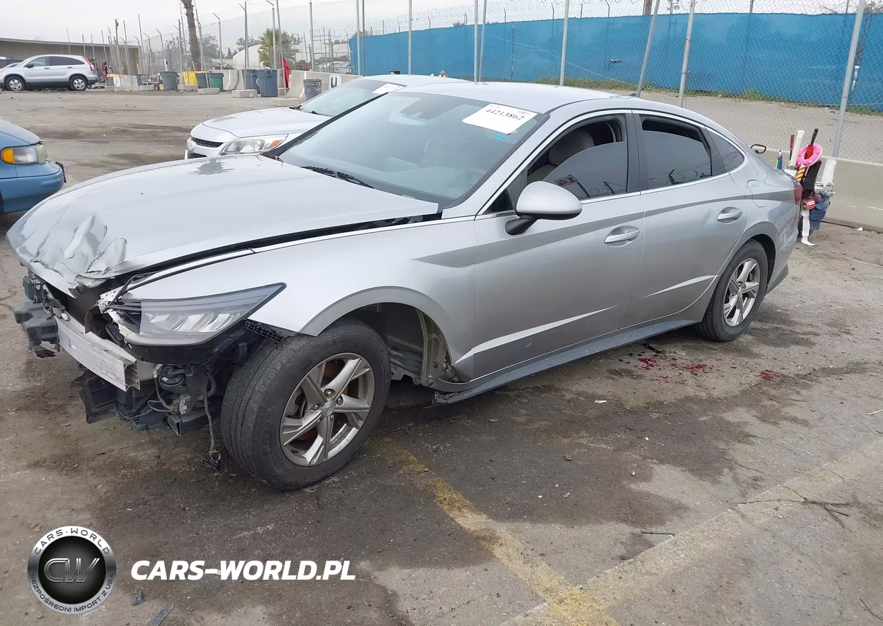 2021 Hyundai Sonata Se VIN:5NPEG4JA8MH087879 - 2
