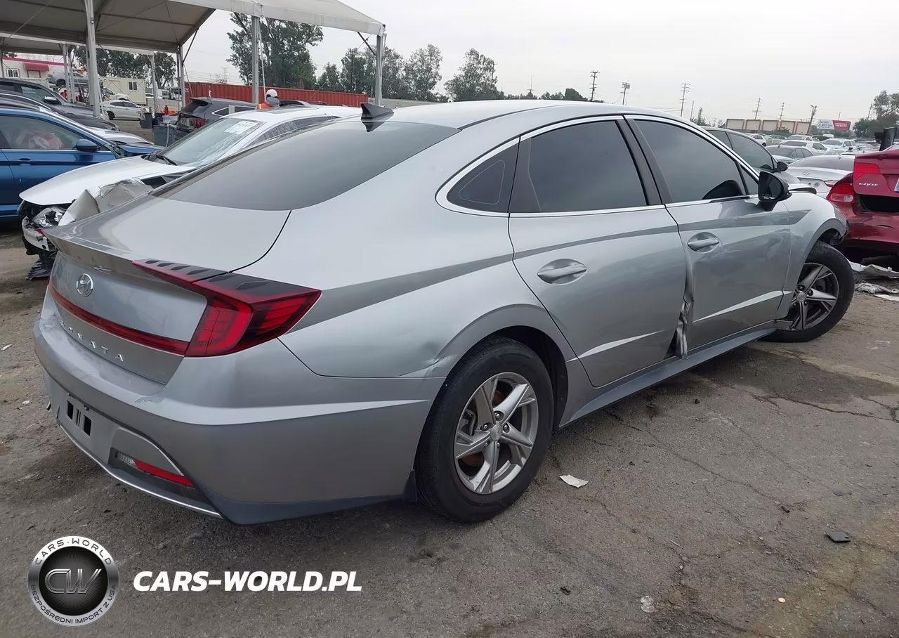 2021 Hyundai Sonata Se VIN:5NPEG4JA8MH087879 - 4