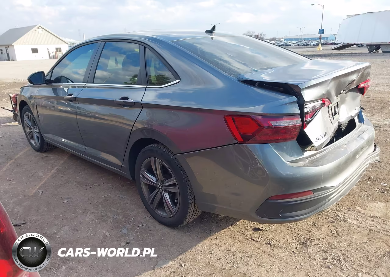 2023 Volkswagen Jetta 1.5T Se VIN:3VW7M7BU8PM044554 - 3
