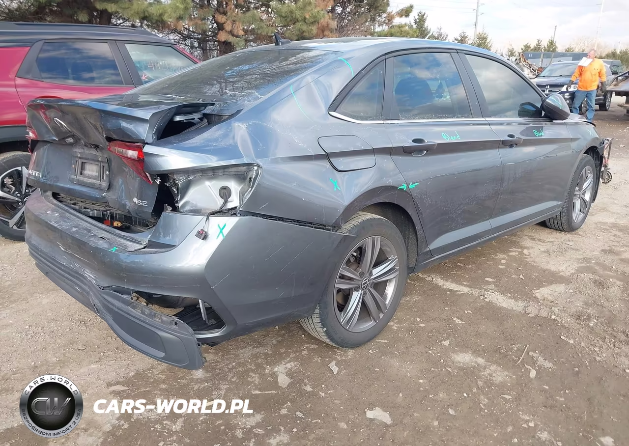 2023 Volkswagen Jetta 1.5T Se VIN:3VW7M7BU8PM044554 - 4