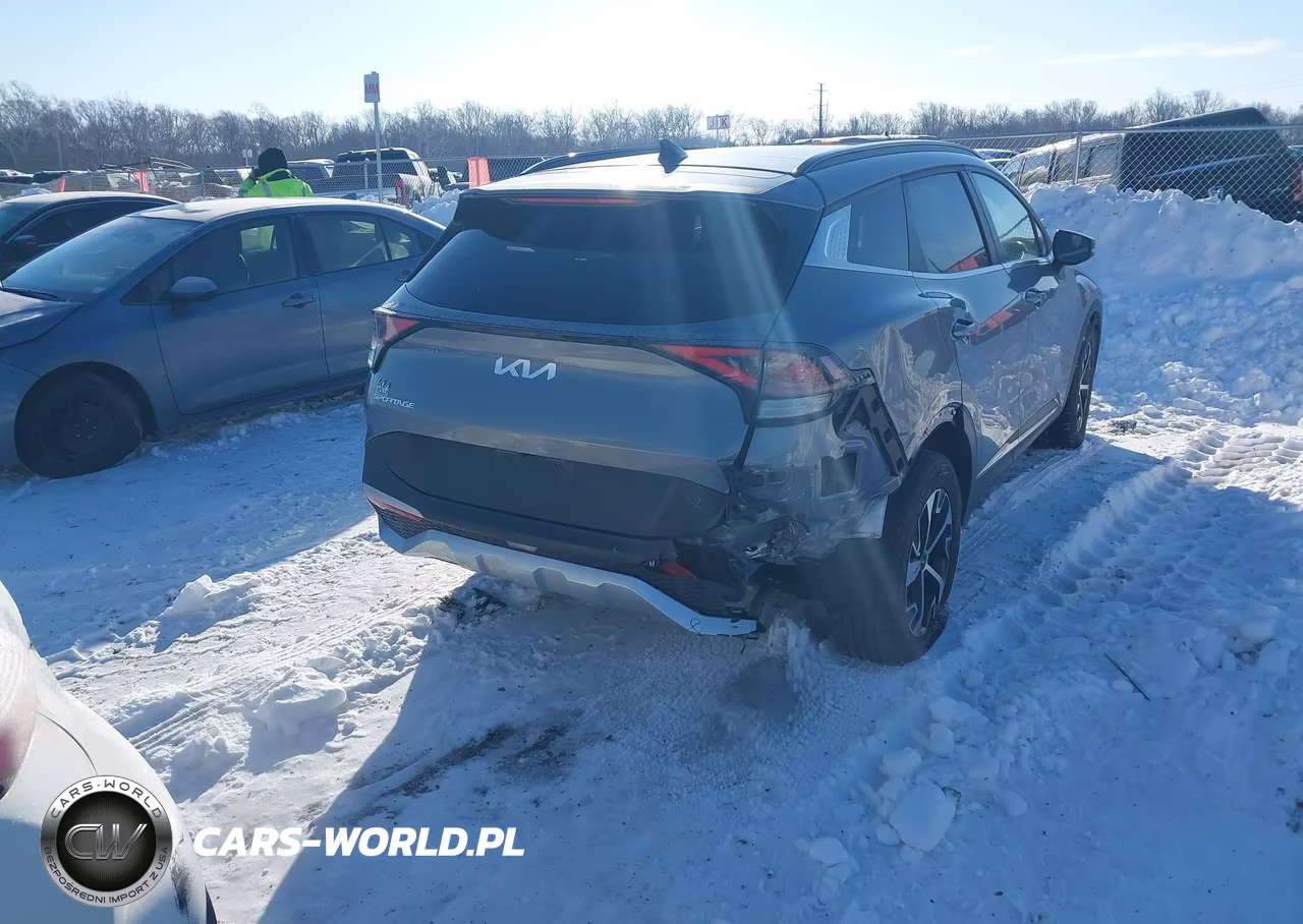 2025 Kia Sportage Ex VIN:5XYK33DF0SG307410 - 4