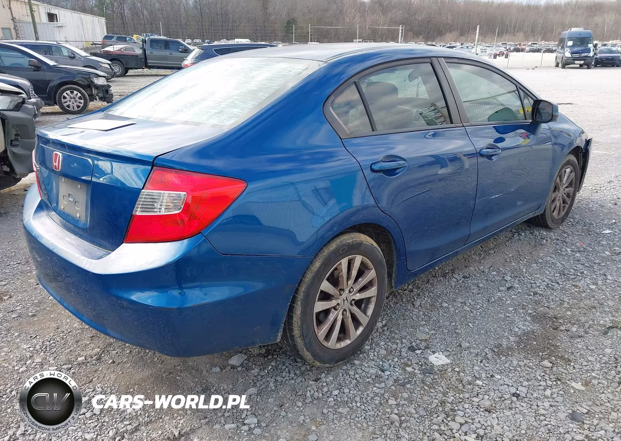 2012 Honda Civic Ex VIN:19XFB2F87CE021064 - 4