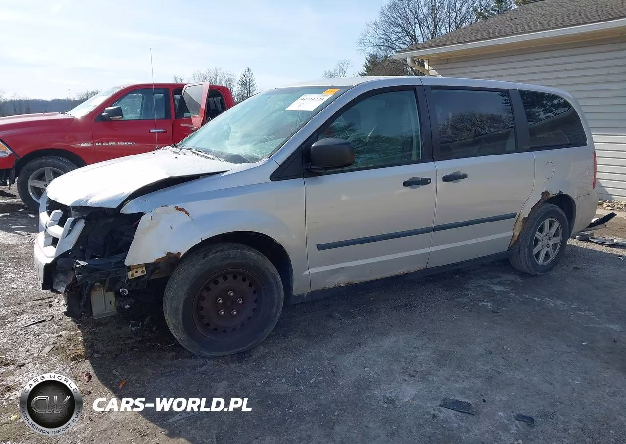 2008 Dodge Grand Caravan Se VIN:1D8HN44H28B188498 - 2