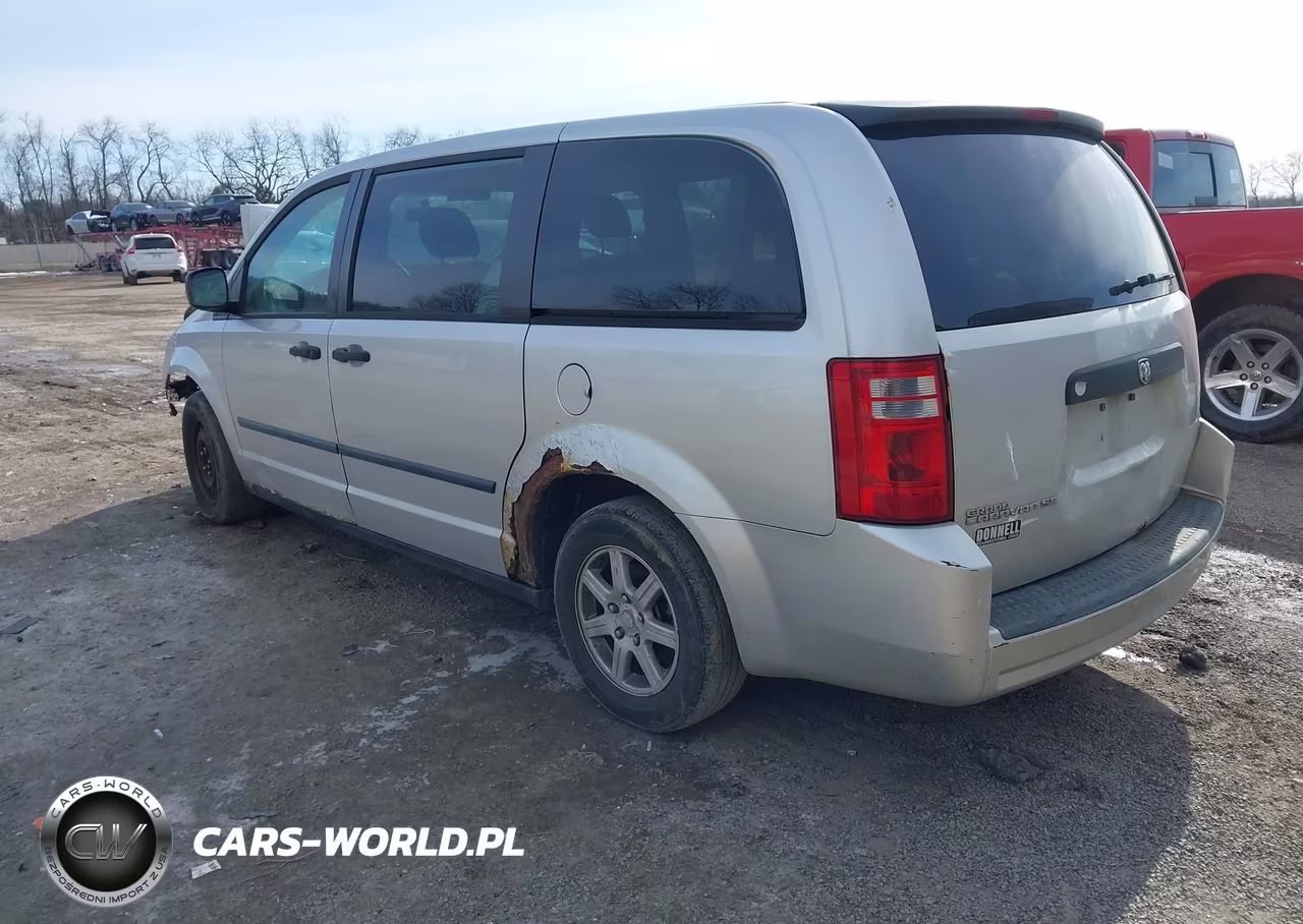2008 Dodge Grand Caravan Se VIN:1D8HN44H28B188498 - 3