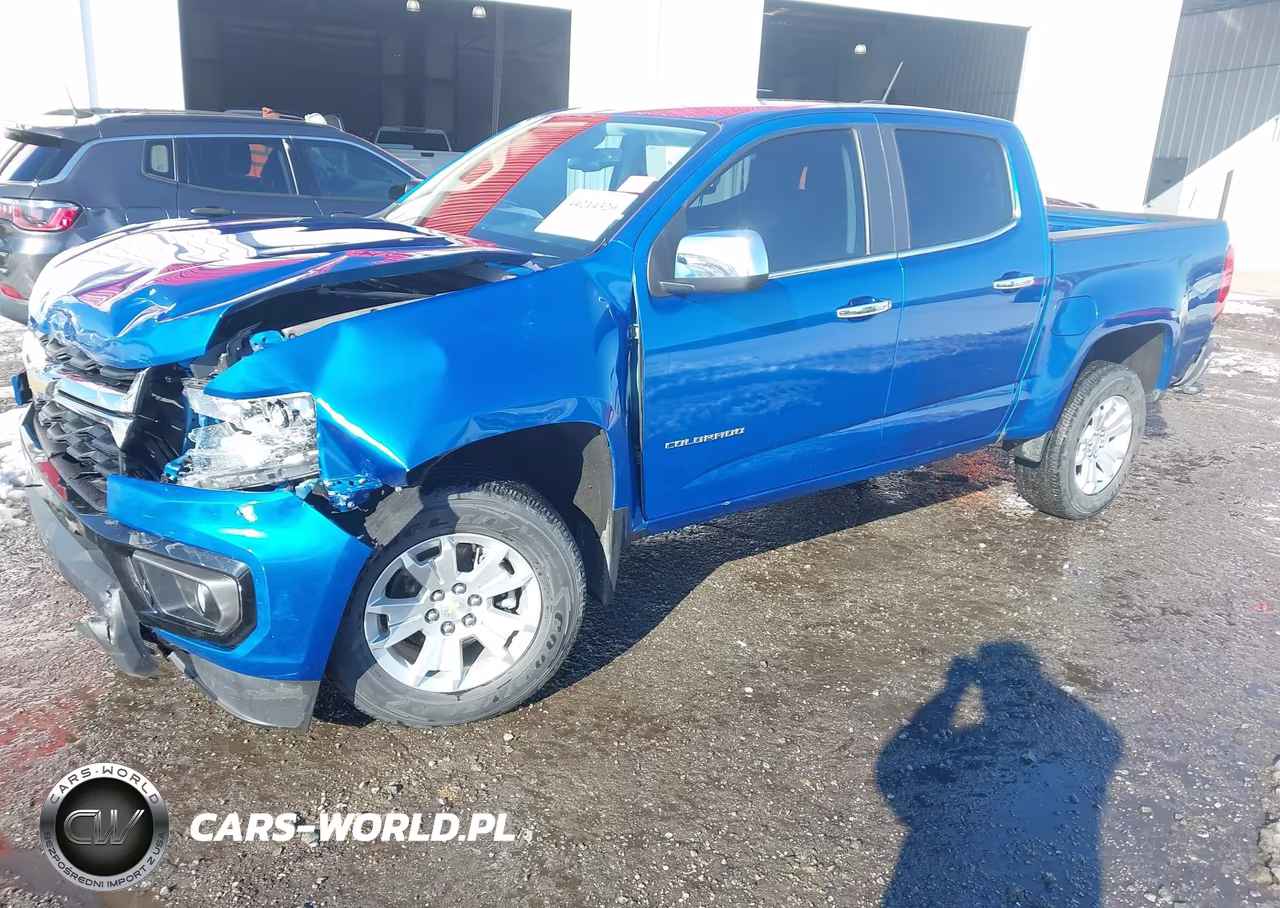2022 Chevrolet Colorado 2Wd Short Box Lt VIN:1GCGSCEN4N1150693 - 2