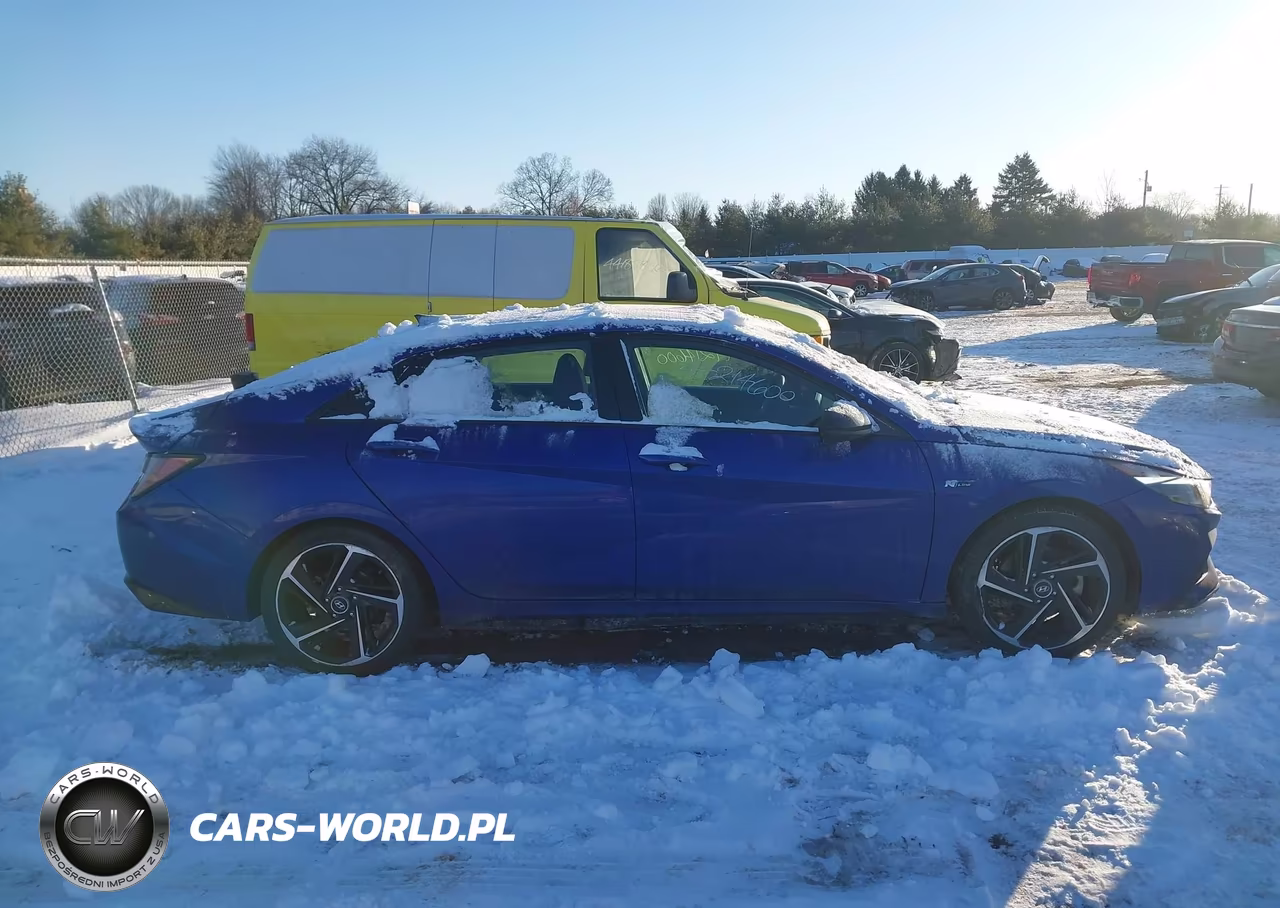 2021 Hyundai Elantra N Line VIN:KMHLR4AF0MU202232 - 14