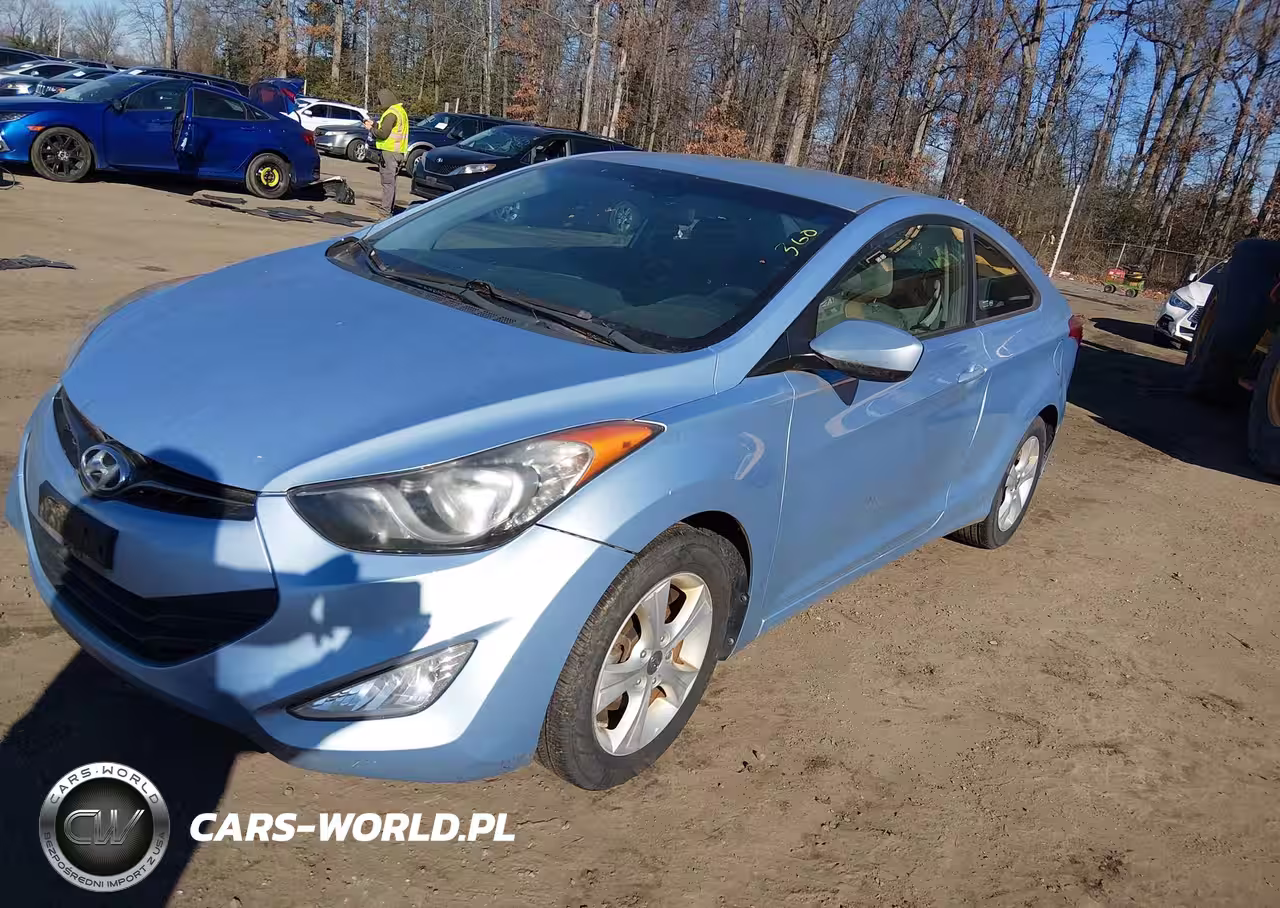2013 Hyundai Elantra Gs VIN:KMHDH6AE6DU014129 - 2