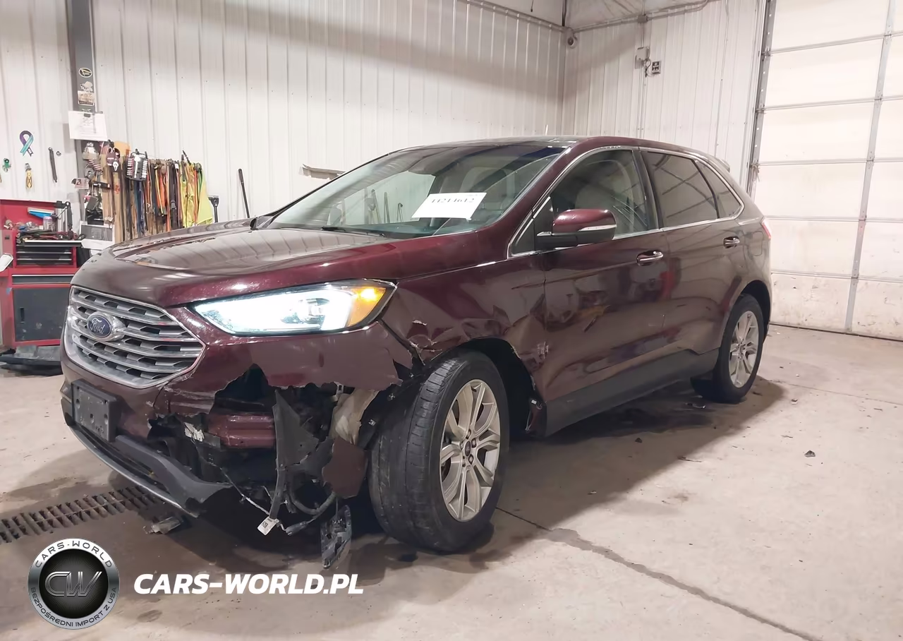 2019 Ford Edge Titanium VIN:2FMPK4K92KBB76377 - 2