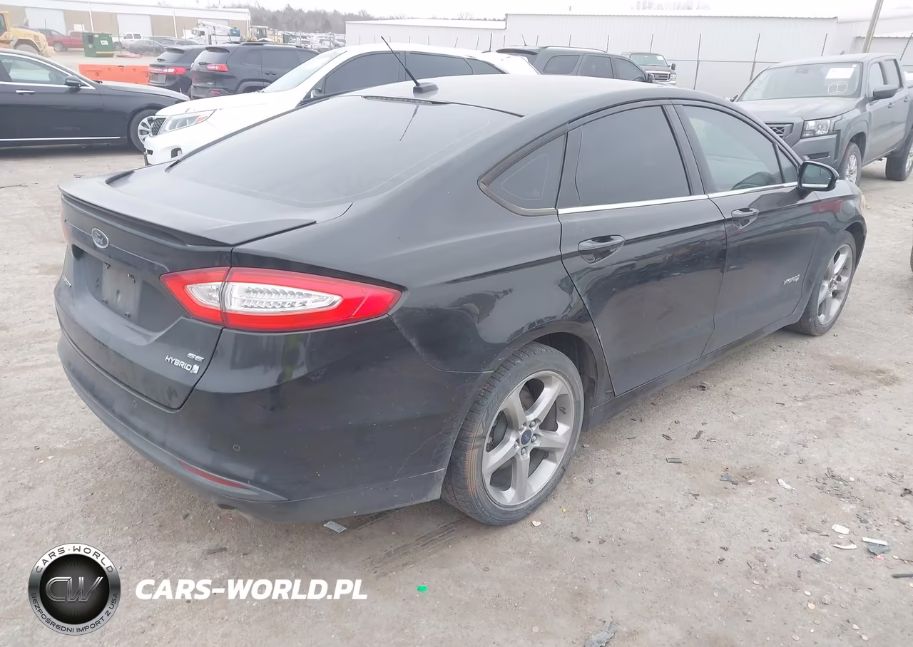 2013 Ford Fusion Hybrid Se VIN:3FA6P0LU3DR362050 - 4