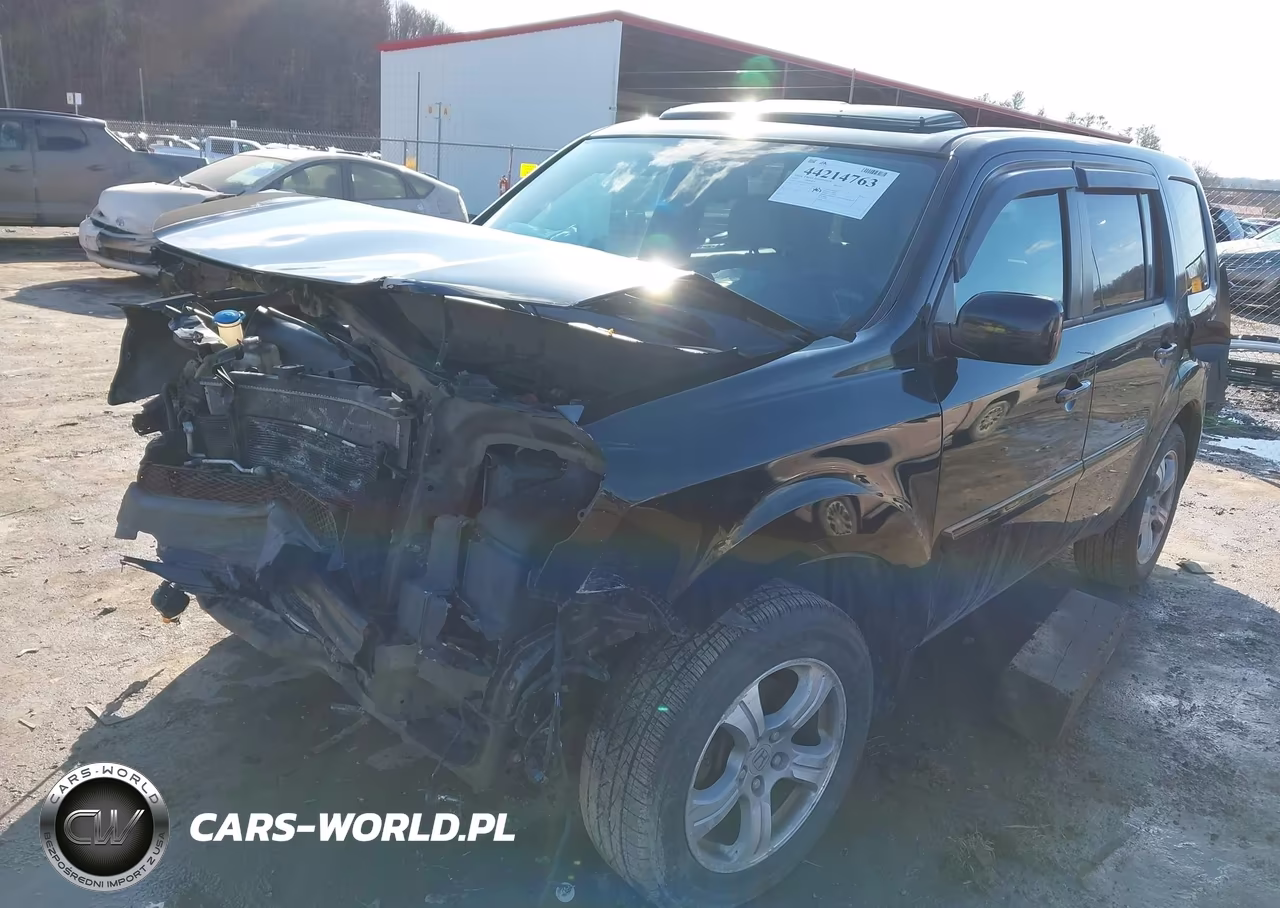2013 Honda Pilot Ex-L VIN:5FNYF4H7XDB080375 - 2