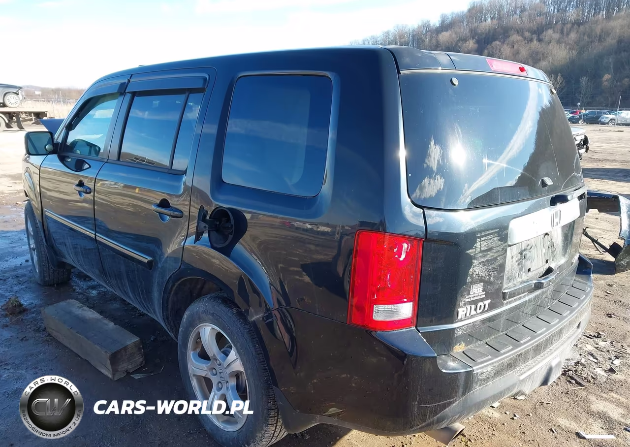 2013 Honda Pilot Ex-L VIN:5FNYF4H7XDB080375 - 3