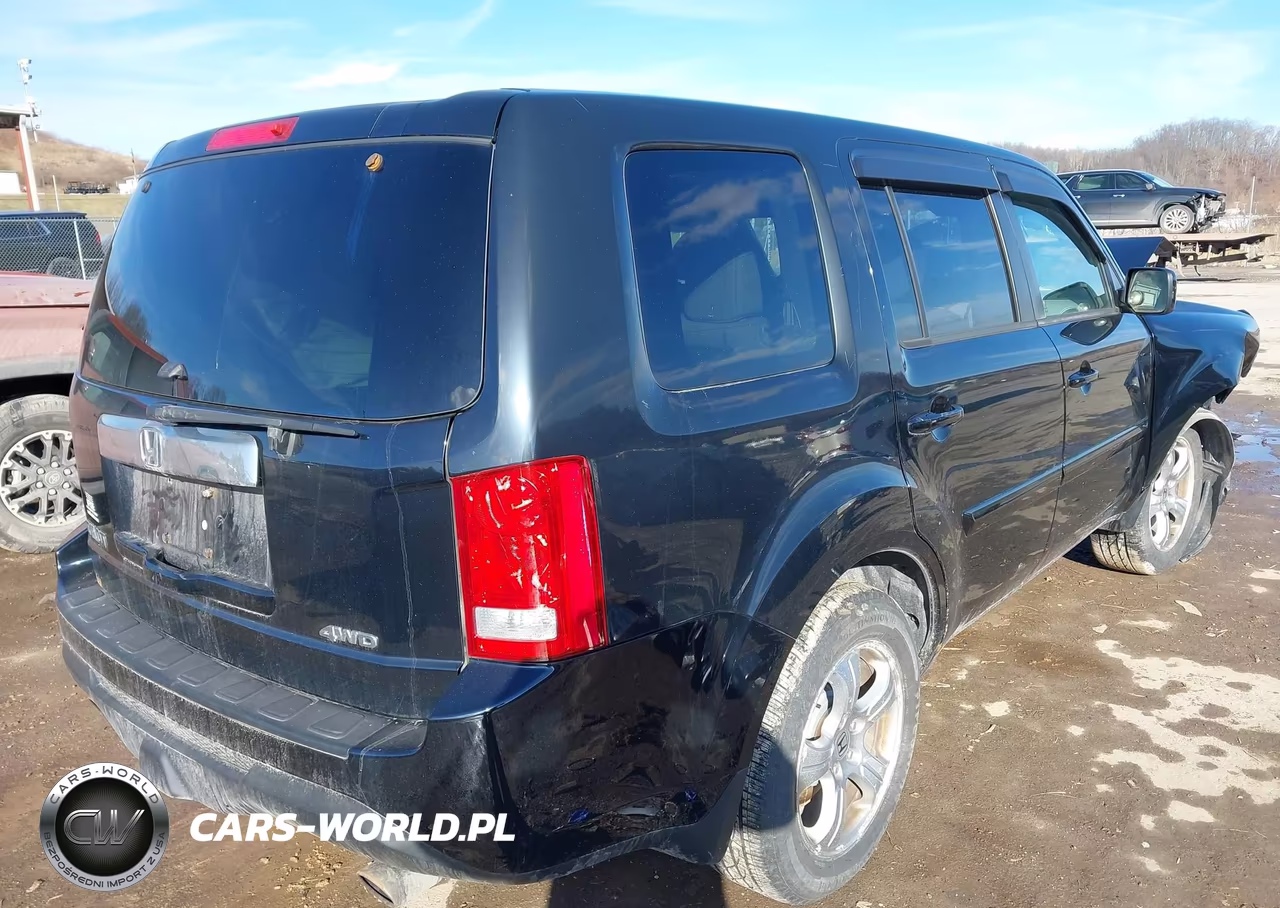 2013 Honda Pilot Ex-L VIN:5FNYF4H7XDB080375 - 4