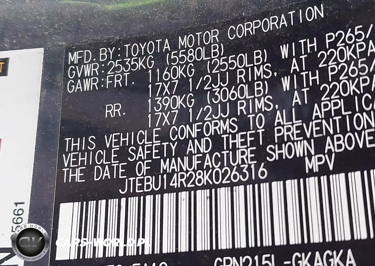 2008 Toyota 4Runner Sr5 V6 VIN:JTEBU14R28K026316 - 9
