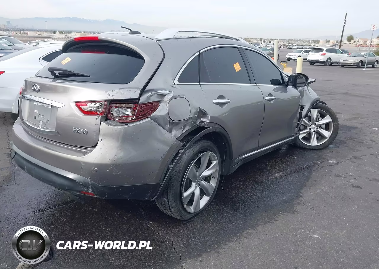 2009 Infiniti Fx50 VIN:JNRBS18W99M200186 - 4