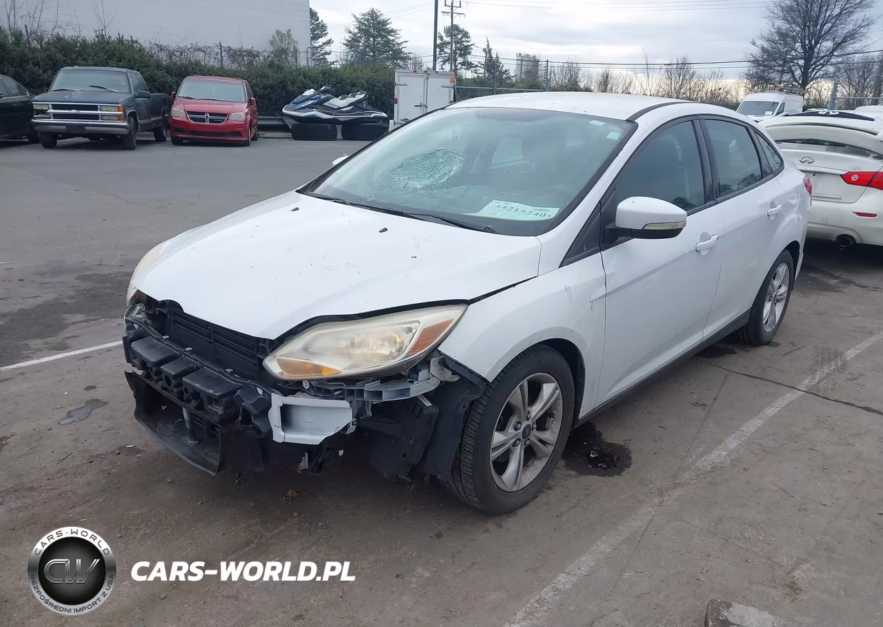2014 Ford Focus Se VIN:1FADP3F21EL296391 - 2