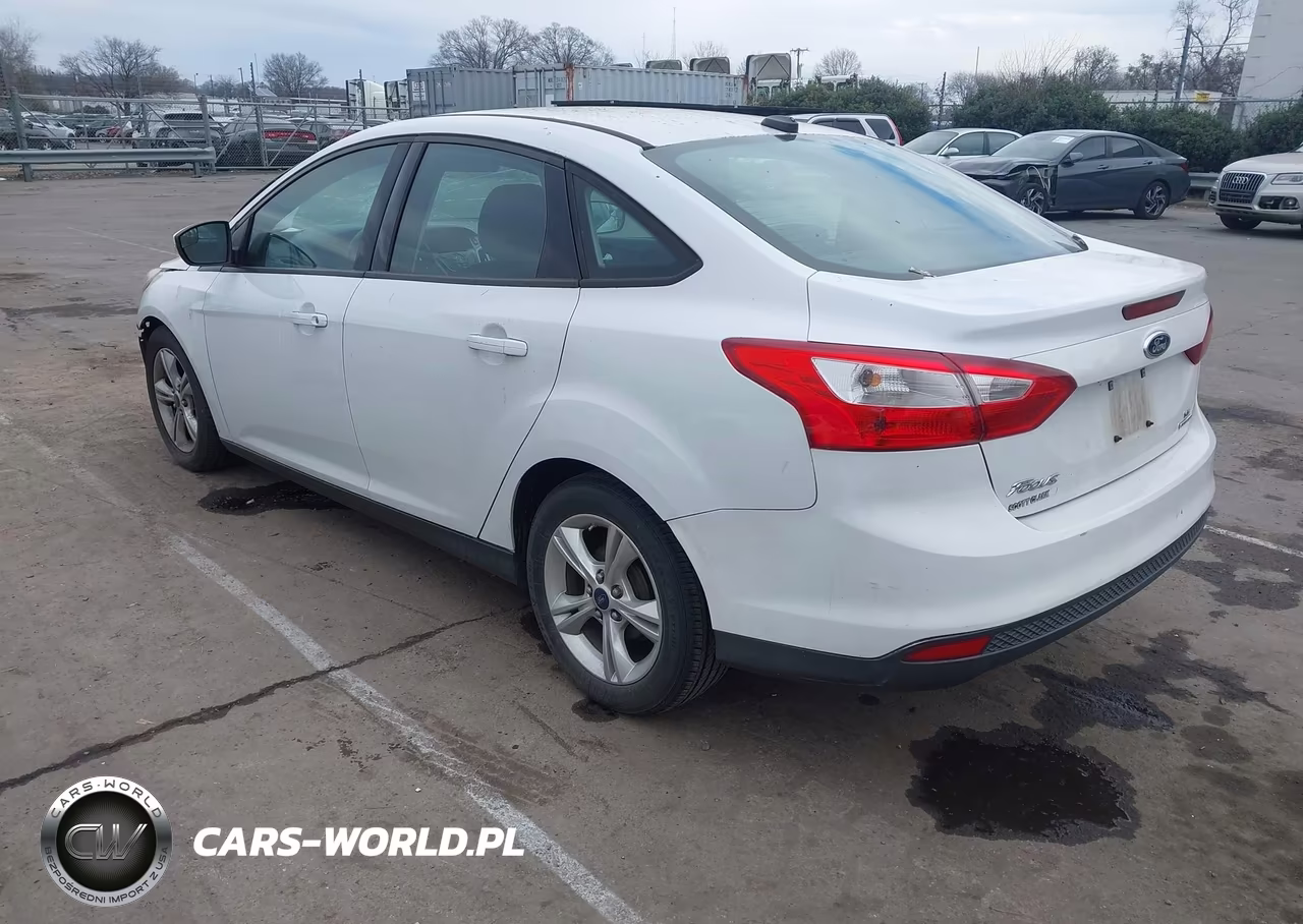 2014 Ford Focus Se VIN:1FADP3F21EL296391 - 3