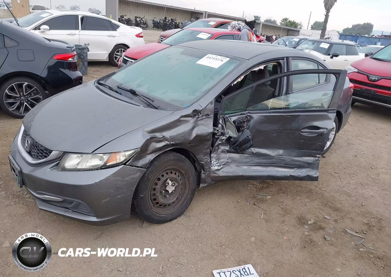 2013 Honda Civic Lx VIN:19XFB2F59DE260221 - 2