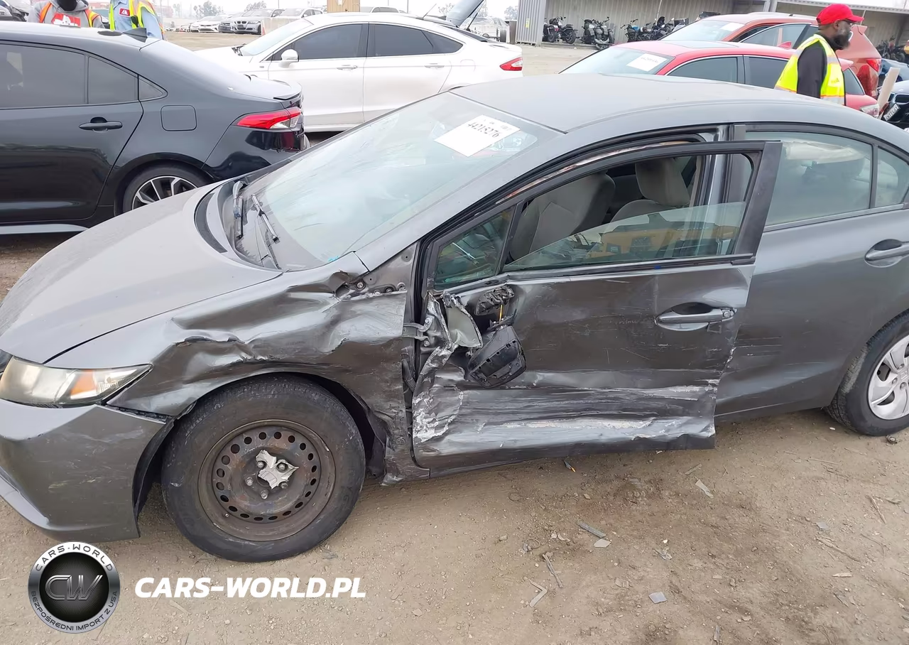 2013 Honda Civic Lx VIN:19XFB2F59DE260221 - 6