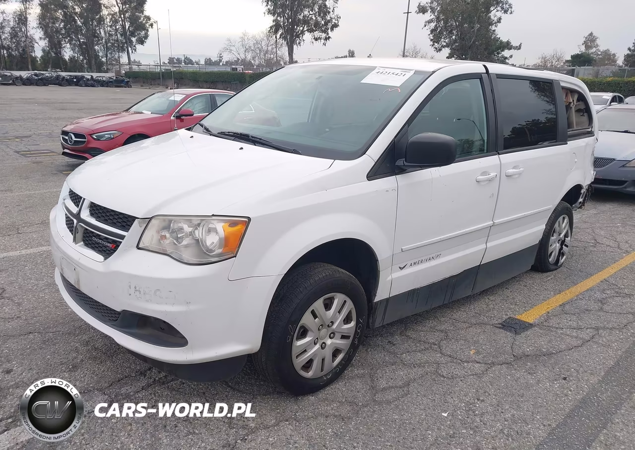 2016 Dodge Grand Caravan Se VIN:2C7WDGBG1GR350130 - 2