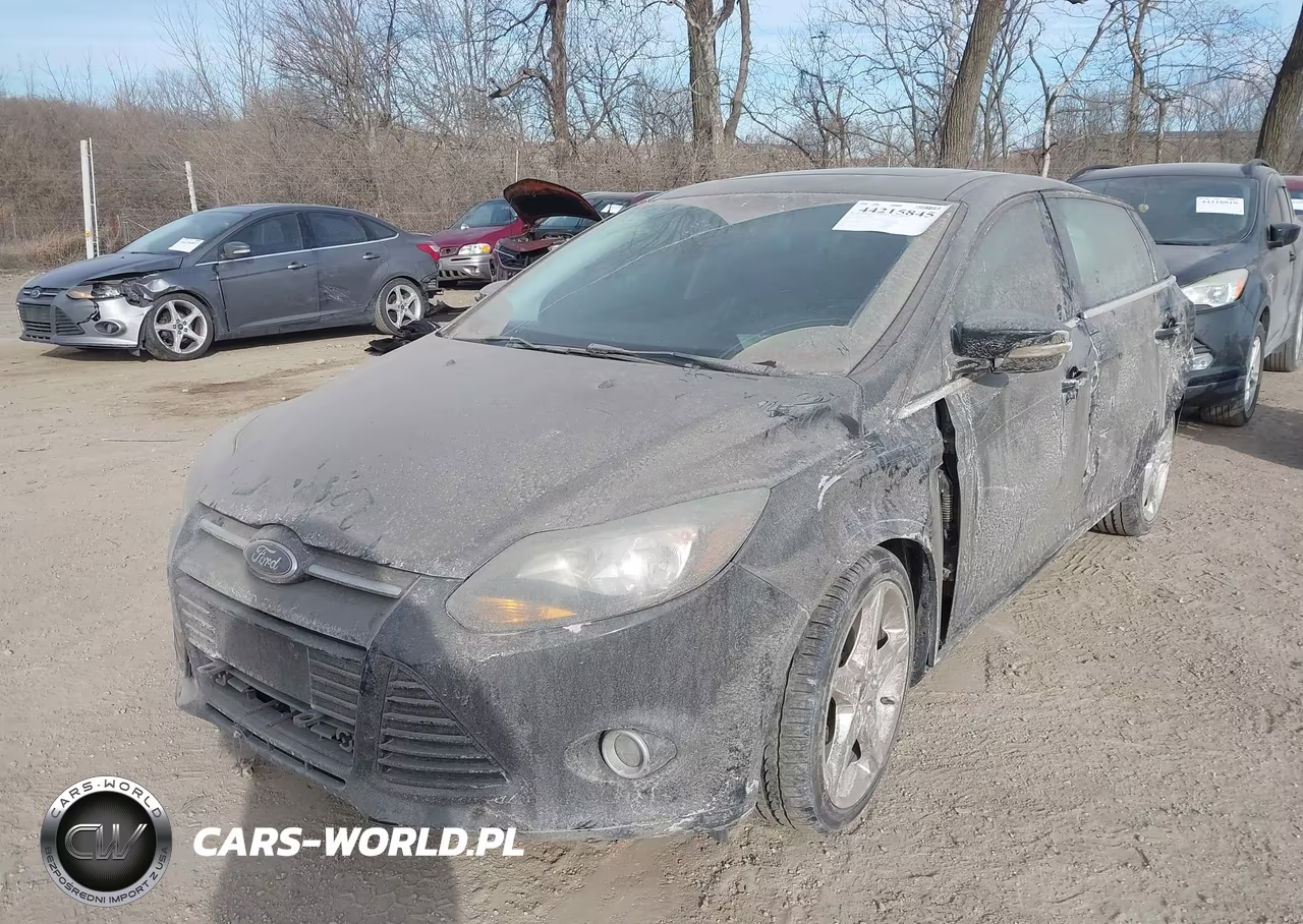 2014 Ford Focus Titanium VIN:1FADP3N24EL410448 - 2
