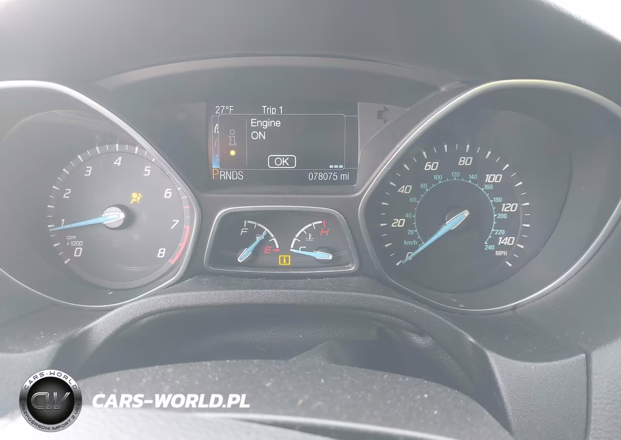 2014 Ford Focus Titanium VIN:1FADP3N24EL410448 - 7