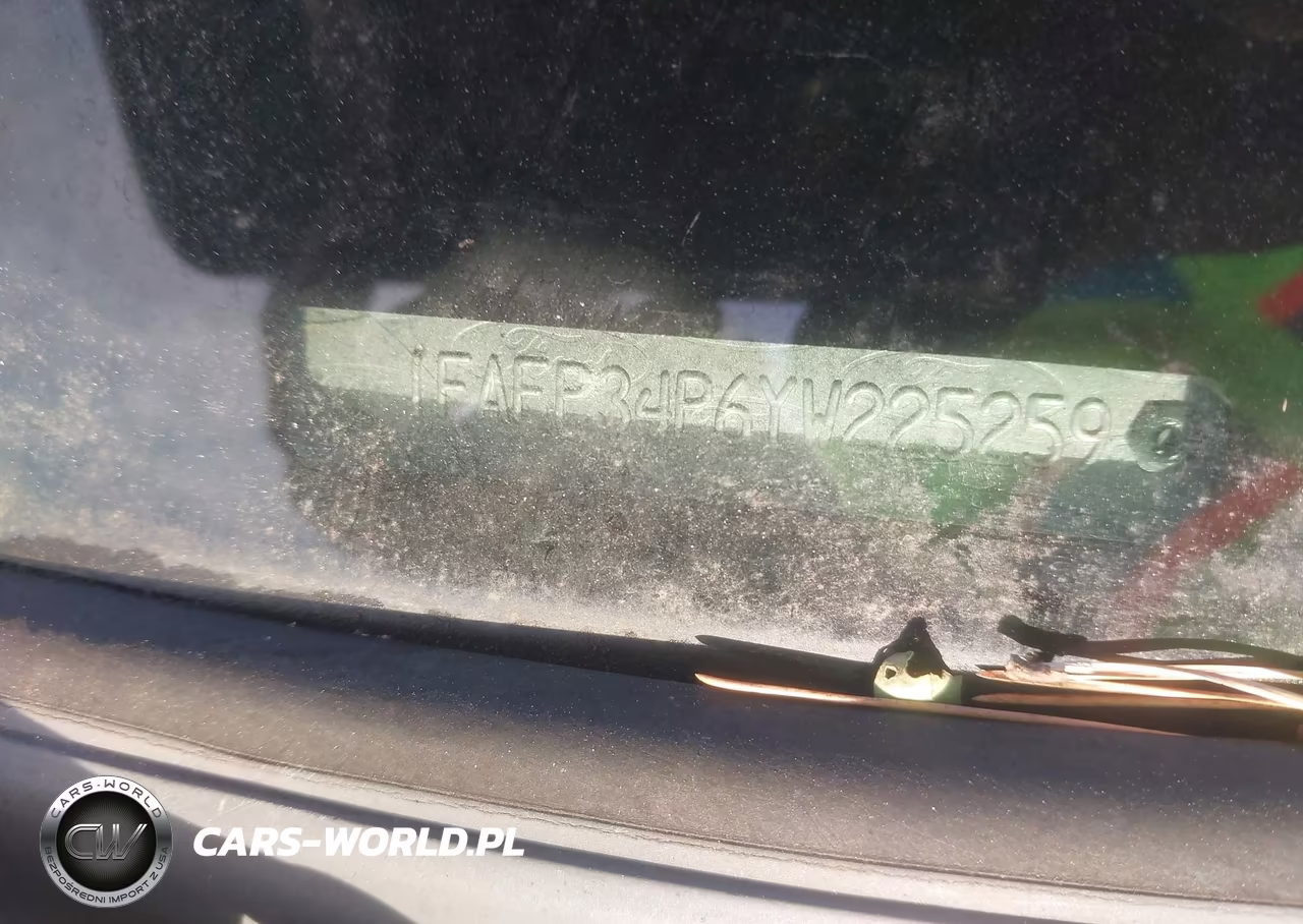 2000 Ford Focus Se VIN:1FAFP34P6YW225259 - 13