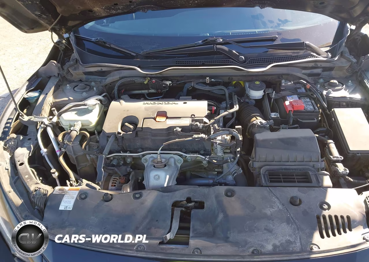 2019 Honda Civic Lx VIN:19XFC2F62KE000634 - 10