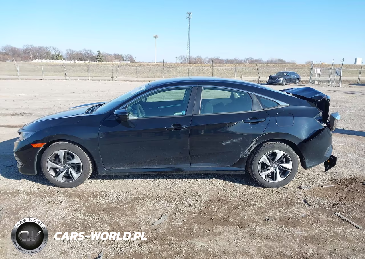 2019 Honda Civic Lx VIN:19XFC2F62KE000634 - 14