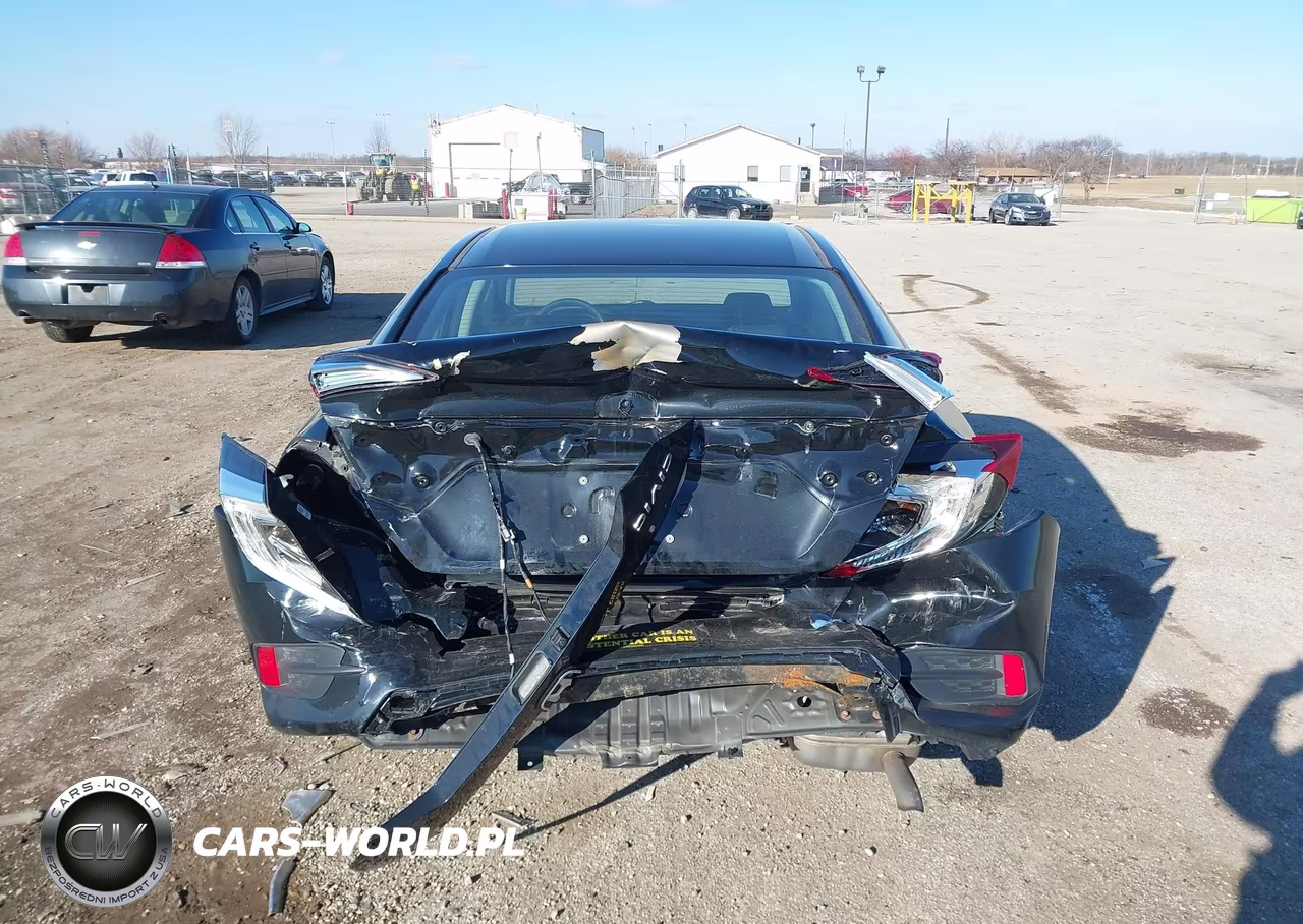 2019 Honda Civic Lx VIN:19XFC2F62KE000634 - 16