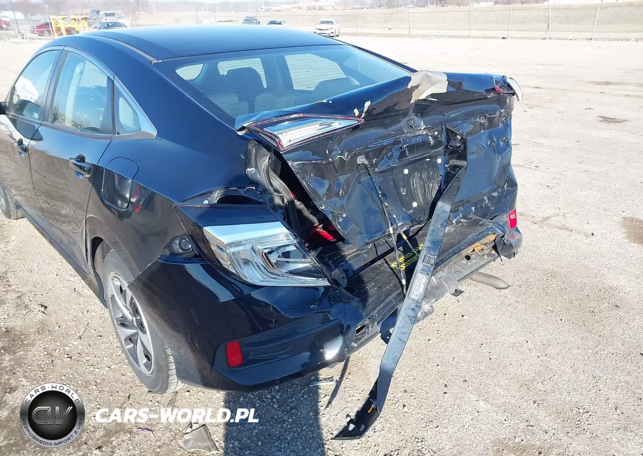 2019 Honda Civic Lx VIN:19XFC2F62KE000634 - 17