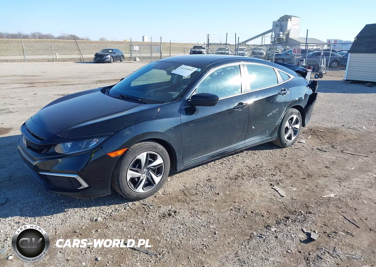 2019 Honda Civic Lx VIN:19XFC2F62KE000634 - 2