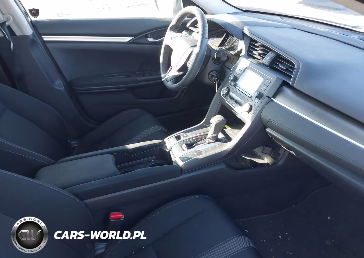 2019 Honda Civic Lx VIN:19XFC2F62KE000634 - 5