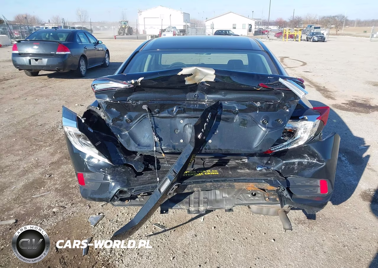 2019 Honda Civic Lx VIN:19XFC2F62KE000634 - 6