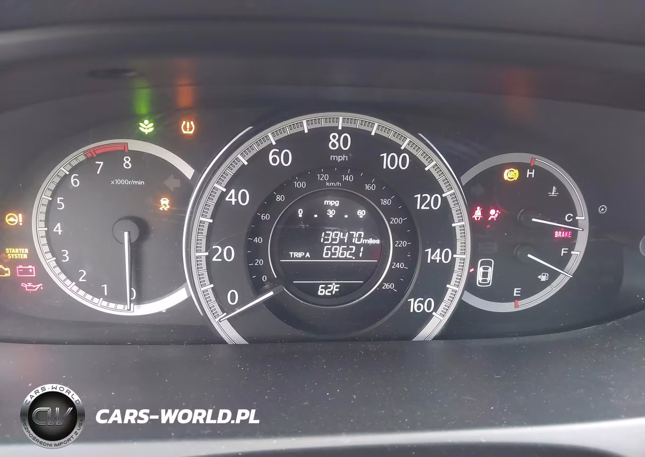 2013 Honda Accord Ex VIN:1HGCR2F70DA160545 - 7