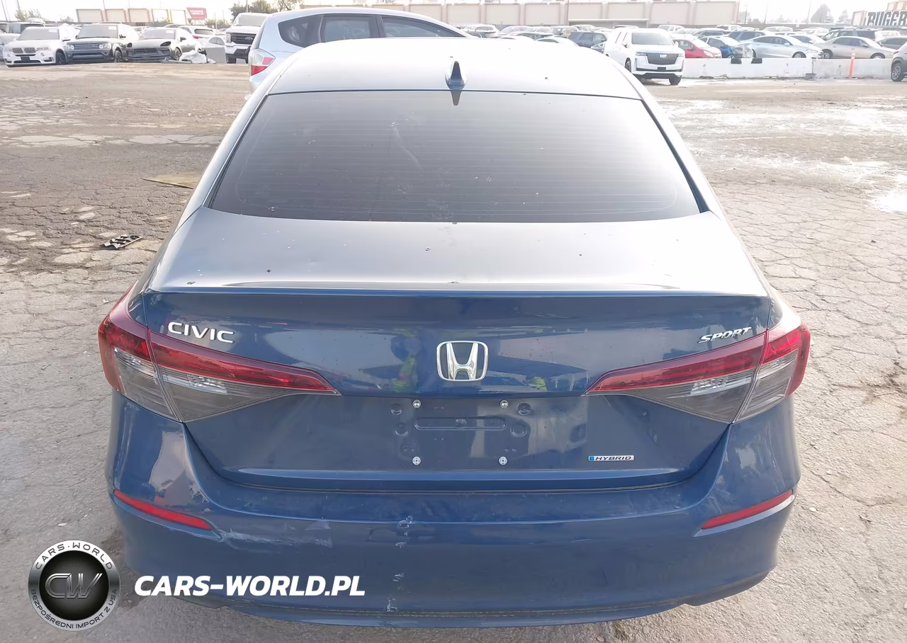 2025 Honda Civic Hybrid Sport-Sport Touring VIN:2HGFE4F80SH326395 - 15