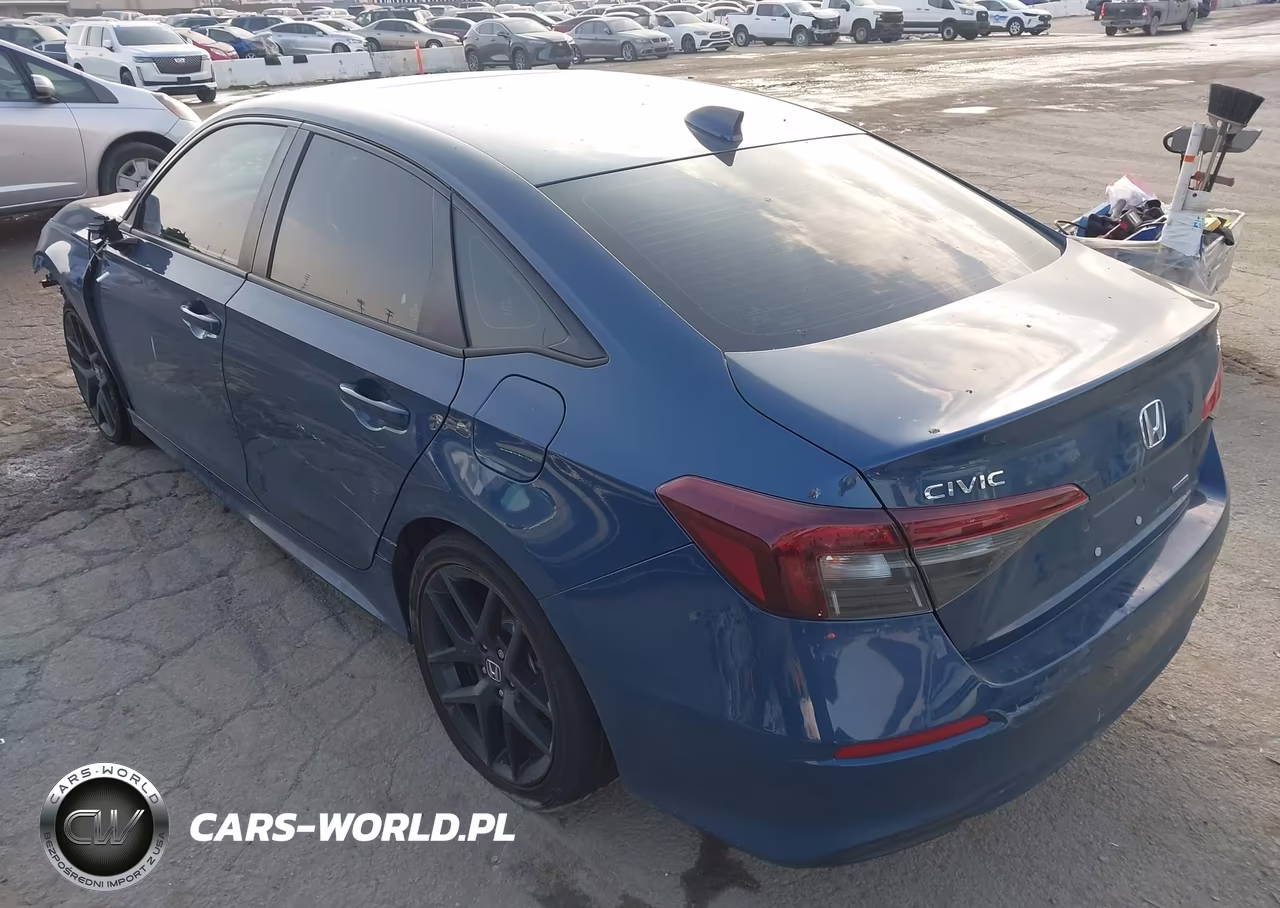 2025 Honda Civic Hybrid Sport-Sport Touring VIN:2HGFE4F80SH326395 - 3