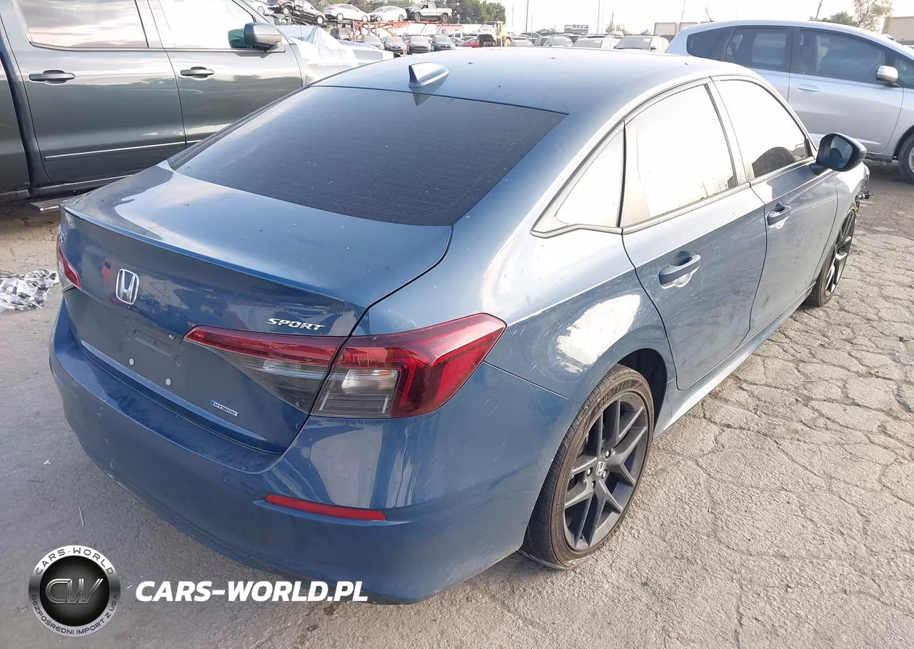 2025 Honda Civic Hybrid Sport-Sport Touring VIN:2HGFE4F80SH326395 - 4