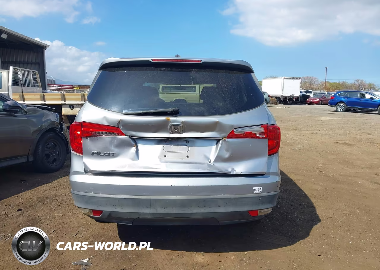 2017 Honda Pilot Ex VIN:5FNYF5H35HB011845 - 16