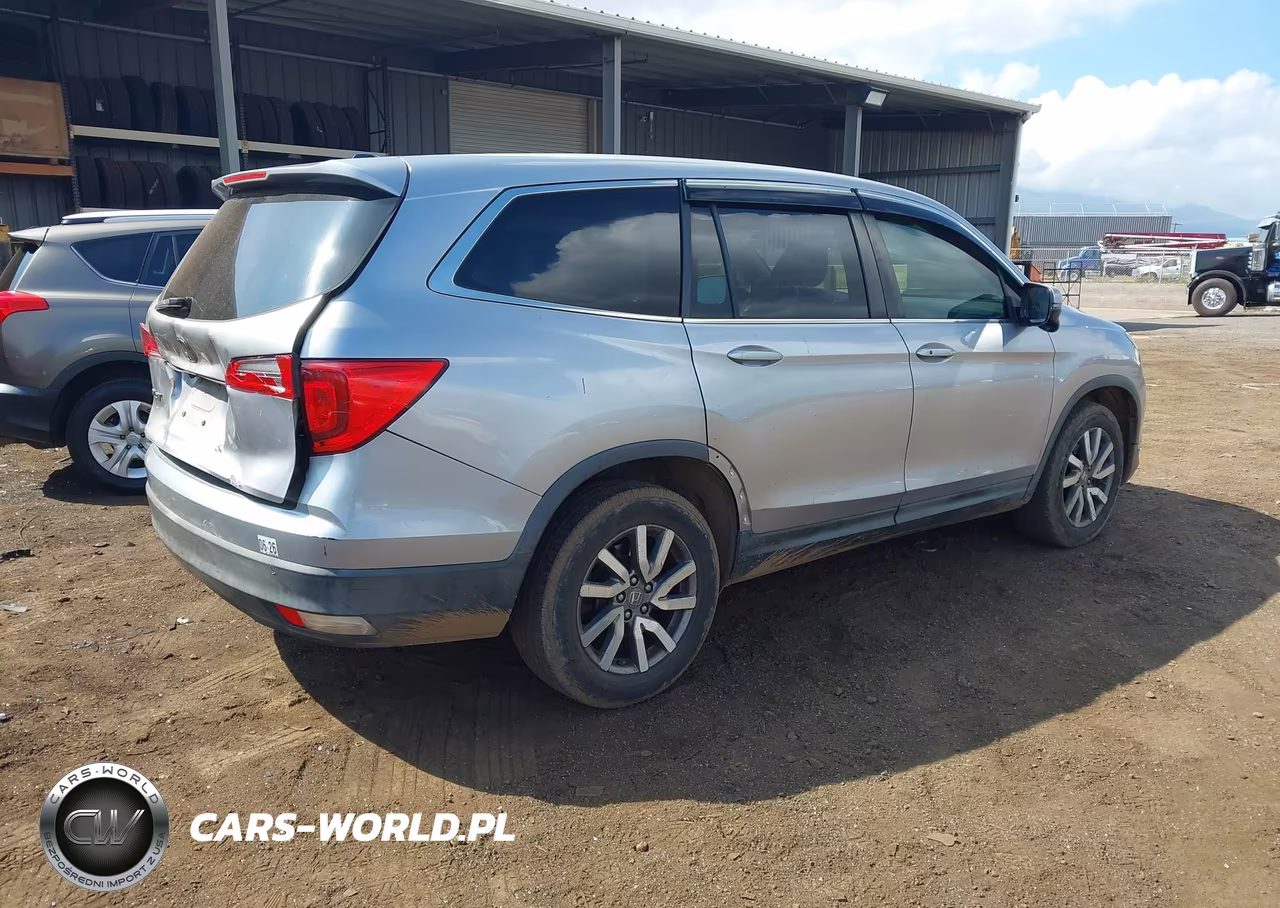 2017 Honda Pilot Ex VIN:5FNYF5H35HB011845 - 4