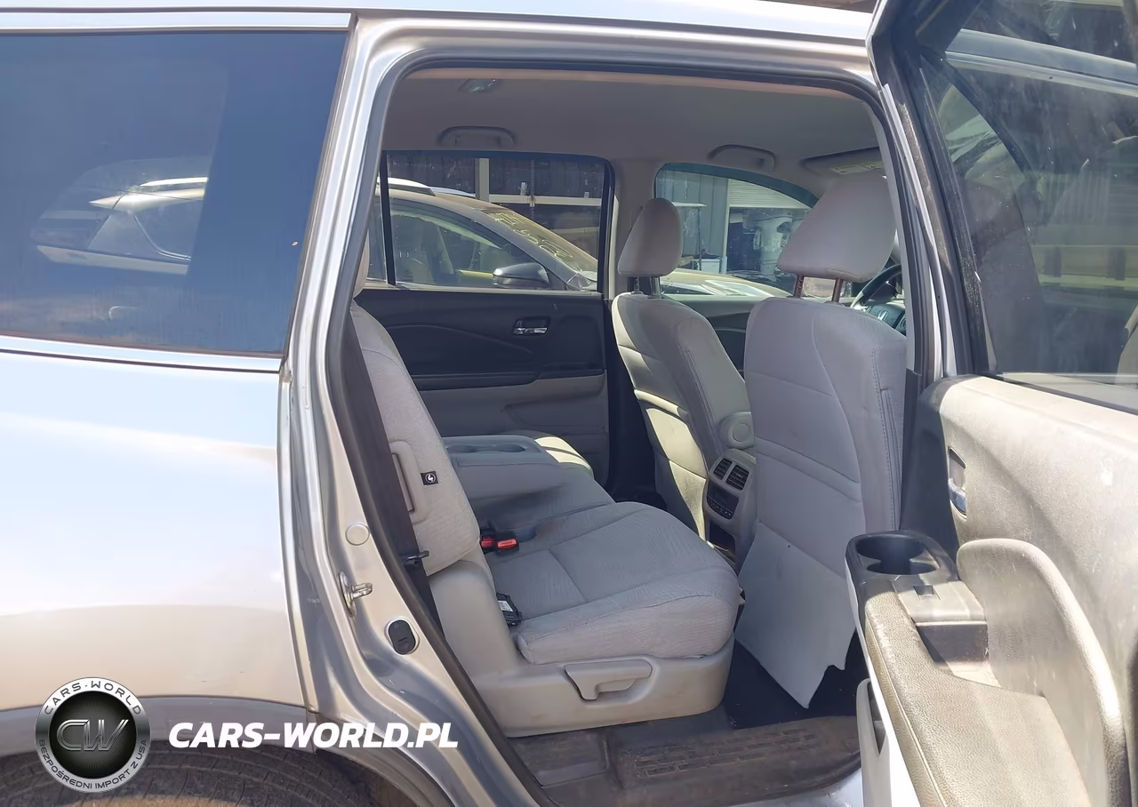 2017 Honda Pilot Ex VIN:5FNYF5H35HB011845 - 8