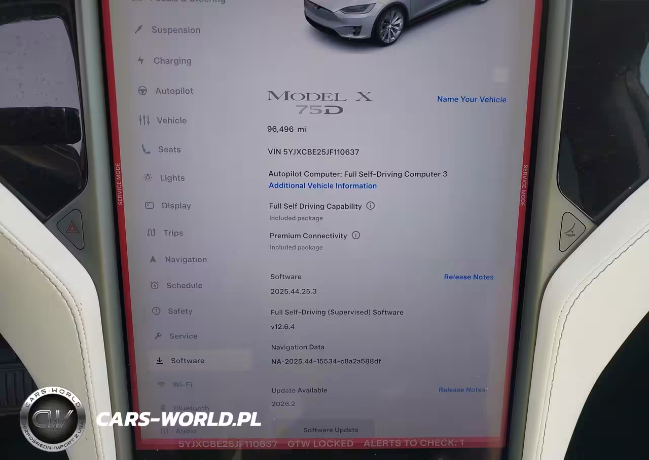 2018 Tesla Model X 100D-75D-P100D VIN:5YJXCBE25JF110637 - 7