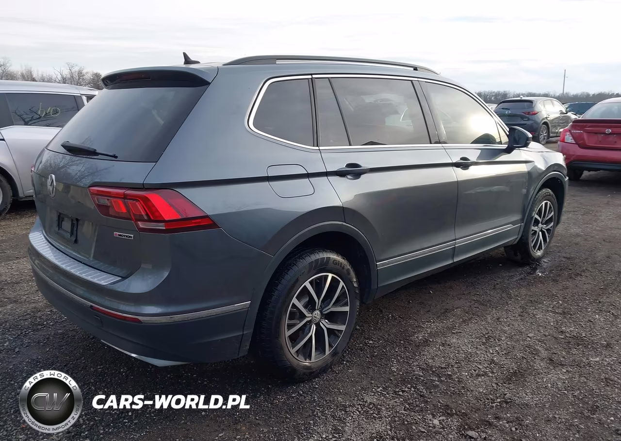 2021 Volkswagen Tiguan Se-Se R-Line Black-Sel VIN:3VV2B7AX5MM028128 - 4