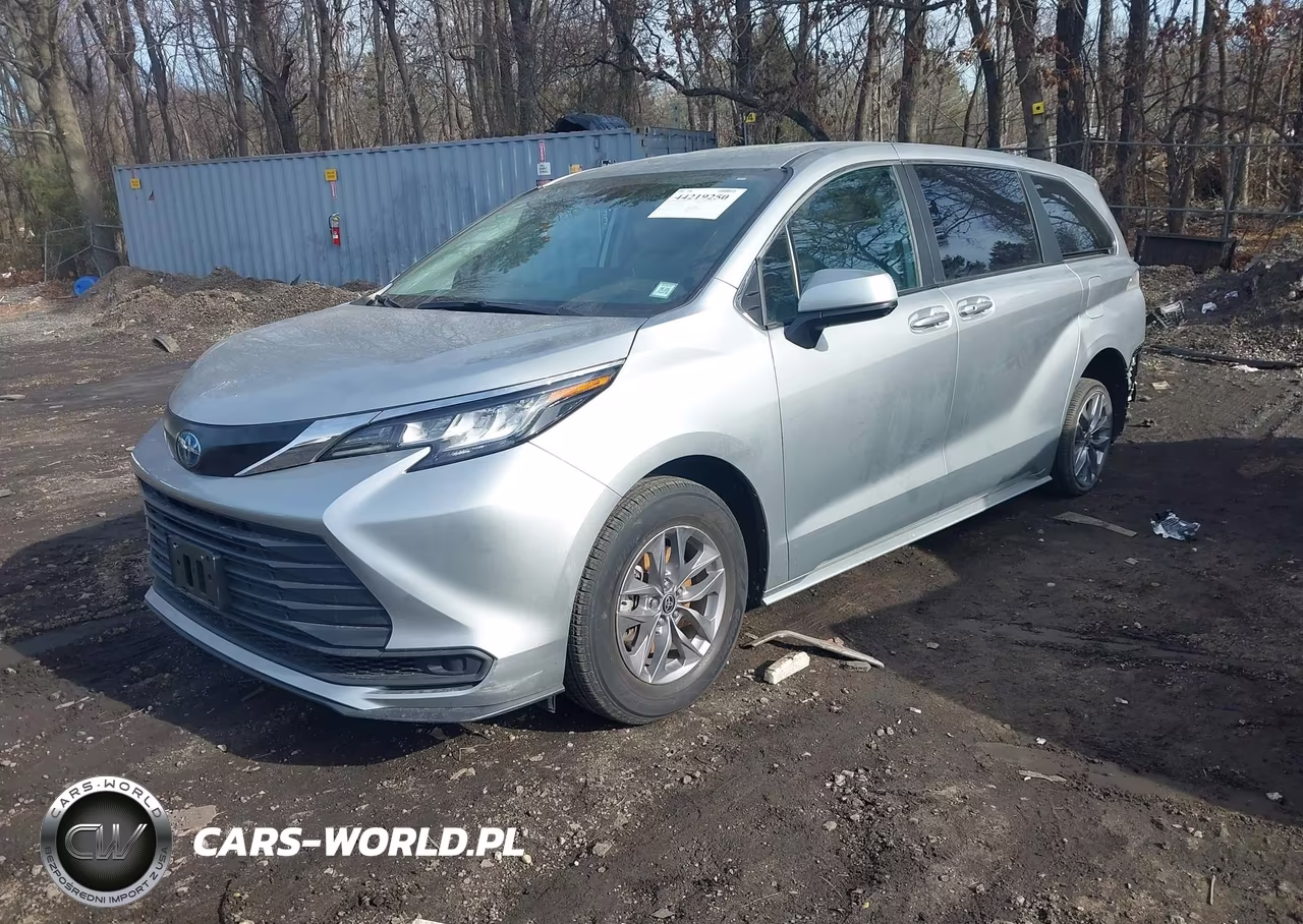 2022 Toyota Sienna Le VIN:5TDKSKFCXNS069024 - 2