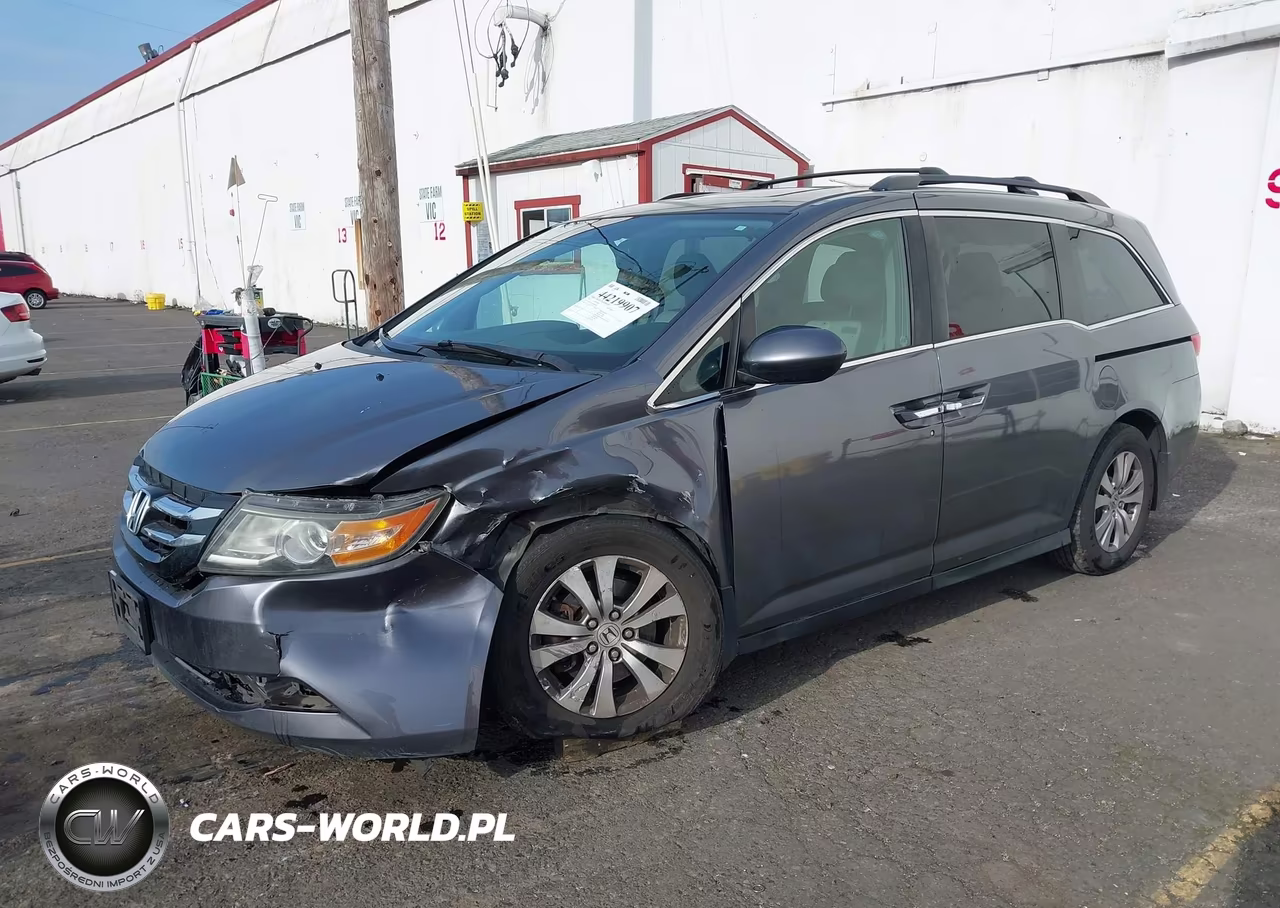 2014 Honda Odyssey Ex-L VIN:5FNRL5H67EB087487 - 2