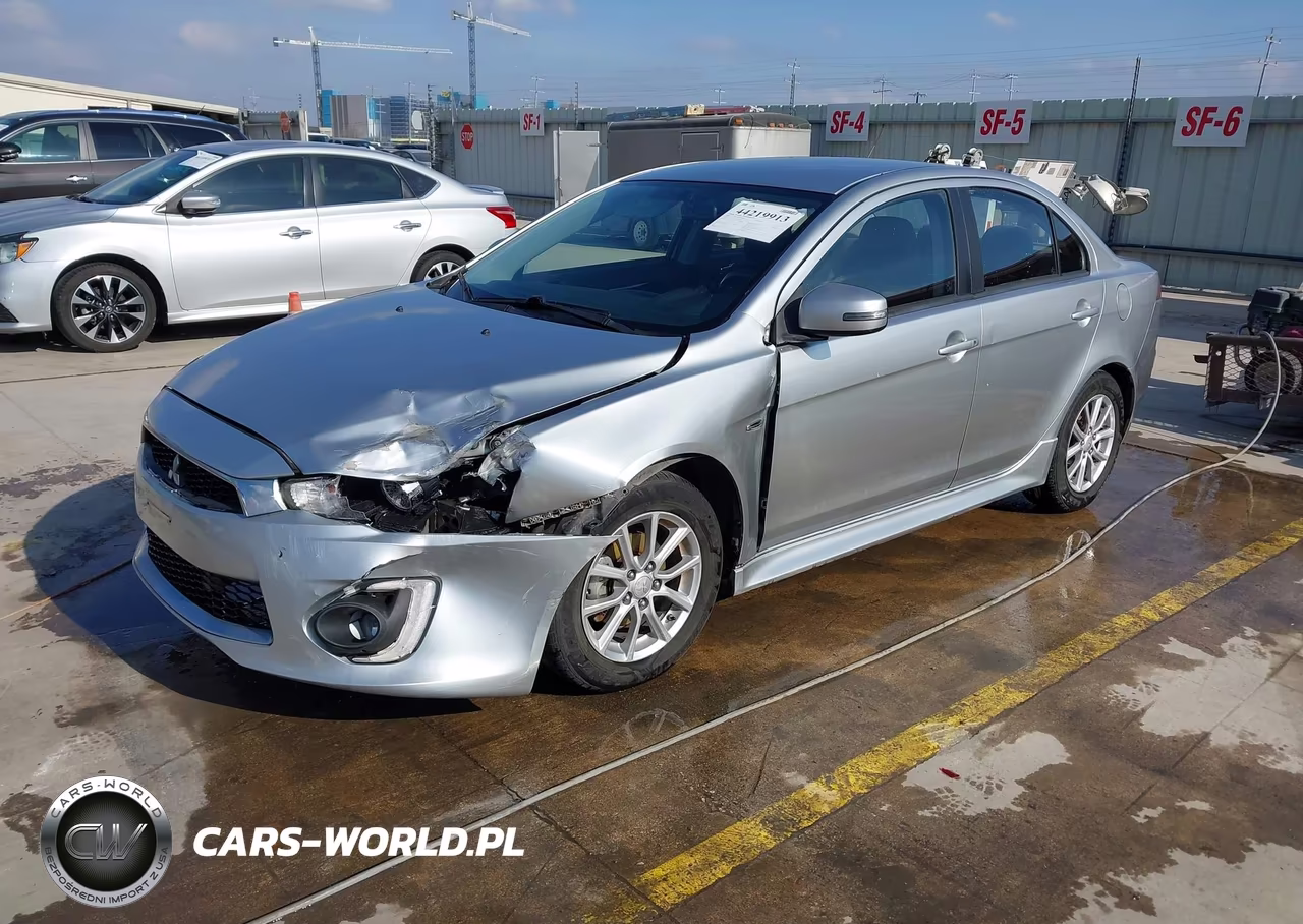 2016 Mitsubishi Lancer Es VIN:JA32U2FU0GU012914 - 2